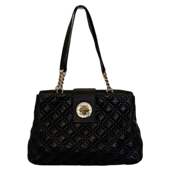 kate spade Handbags - Kate Spade Astor Court Elena Quilted Twist Diamond Lock Shoulder Bag